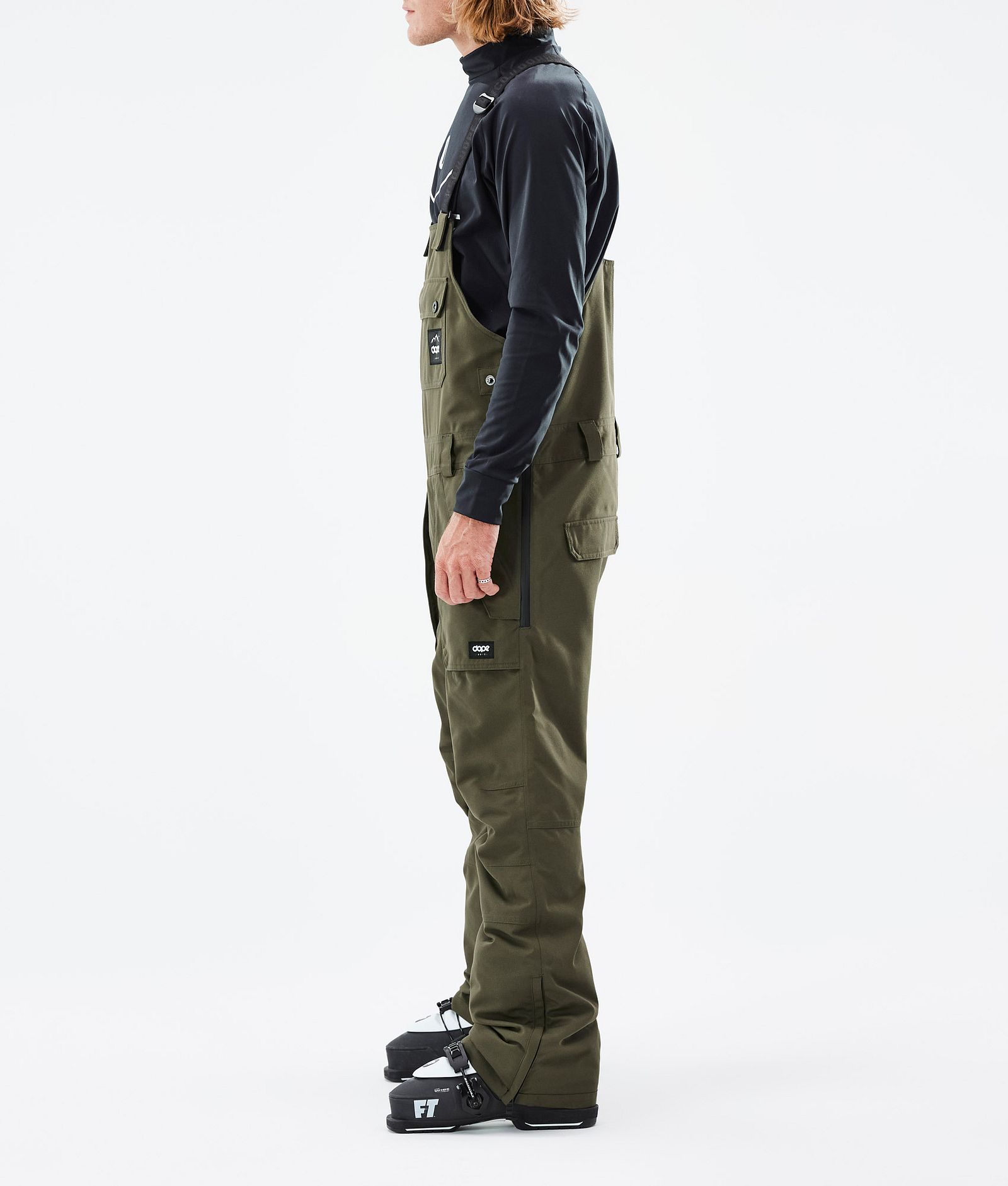 Dope Notorious B.I.B 2022 Pantaloni Sci Uomo Olive Green, Immagine 2 di 6