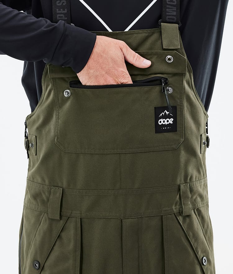 Dope Notorious B.I.B 2022 Pantaloni Sci Uomo Olive Green, Immagine 5 di 6