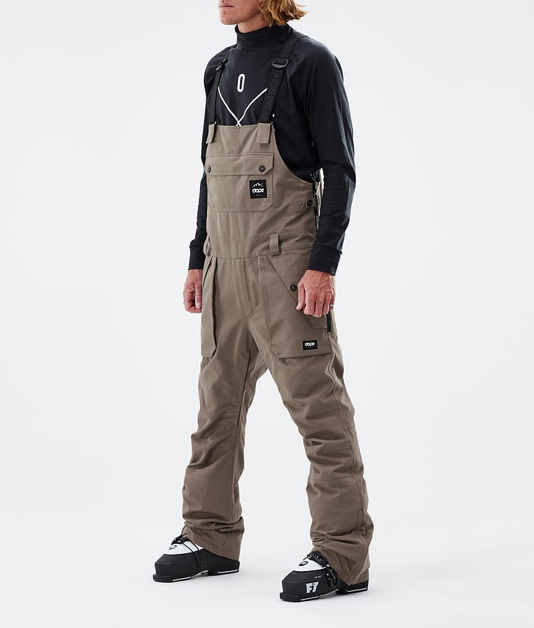 Dope Notorious B.I.B 2022 Ski Pants Men Walnut