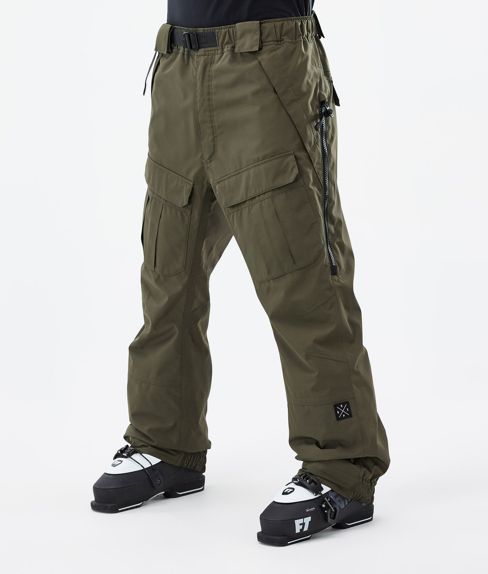 Dope Antek 2022 Pantalon de Ski Homme Olive Green, Image 1 sur 6