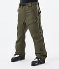 Dope Antek 2022 Spodnie Narciarskie Mężczyźni Olive Green, Zdjęcie 1 z 6