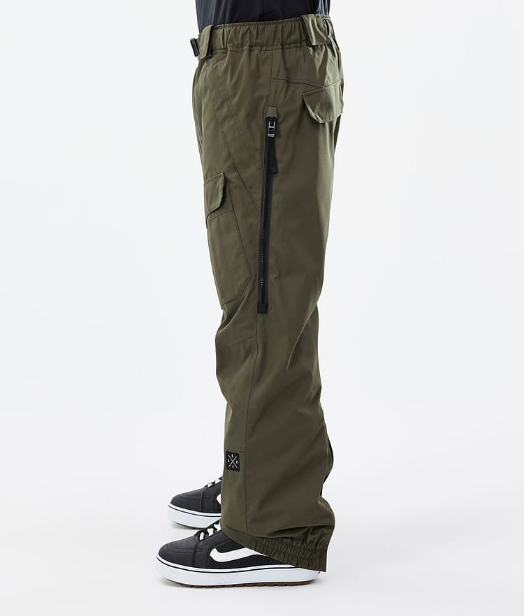 Dope Antek 2022 Snowboard Pants Men Olive Green, Image 2 of 6