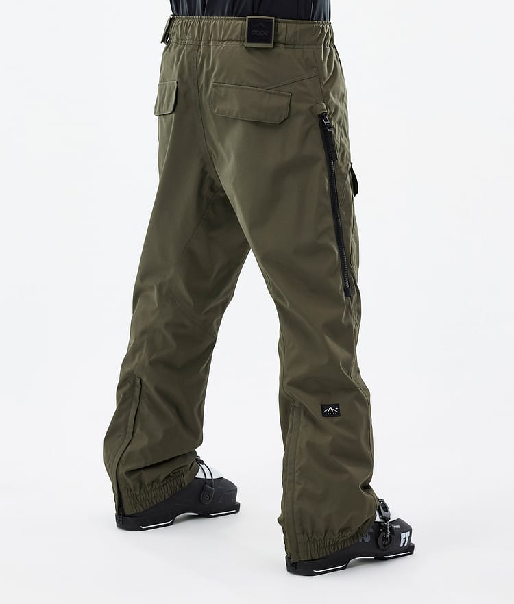 Dope Antek 2022 Spodnie Narciarskie Mężczyźni Olive Green, Zdjęcie 3 z 6