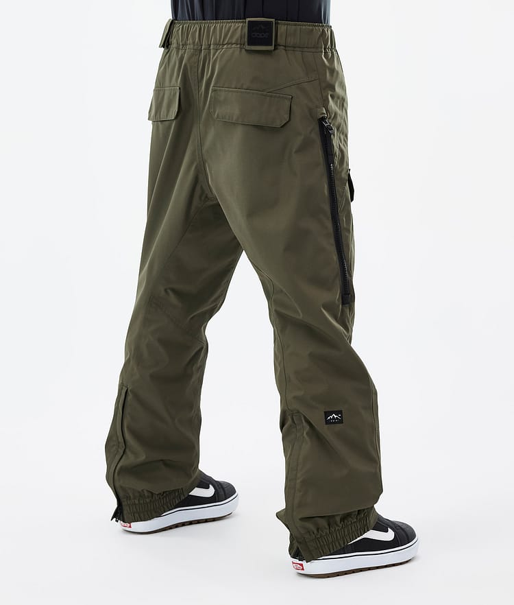 Dope Antek 2022 Pantalon de Snowboard Homme Olive Green, Image 3 sur 6