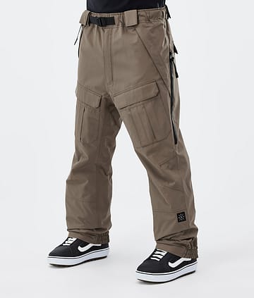 Dope Antek 22 Pantaloni Snowboard Uomo Walnut