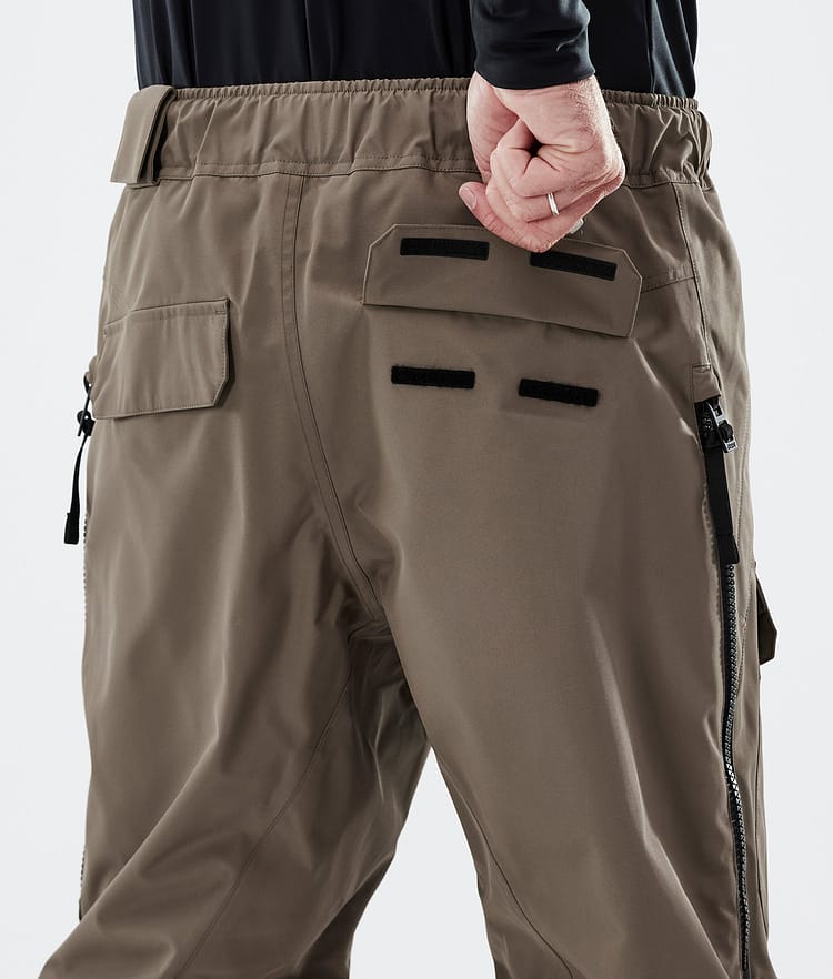 Dope Antek 2022 Ski Pants Men Walnut