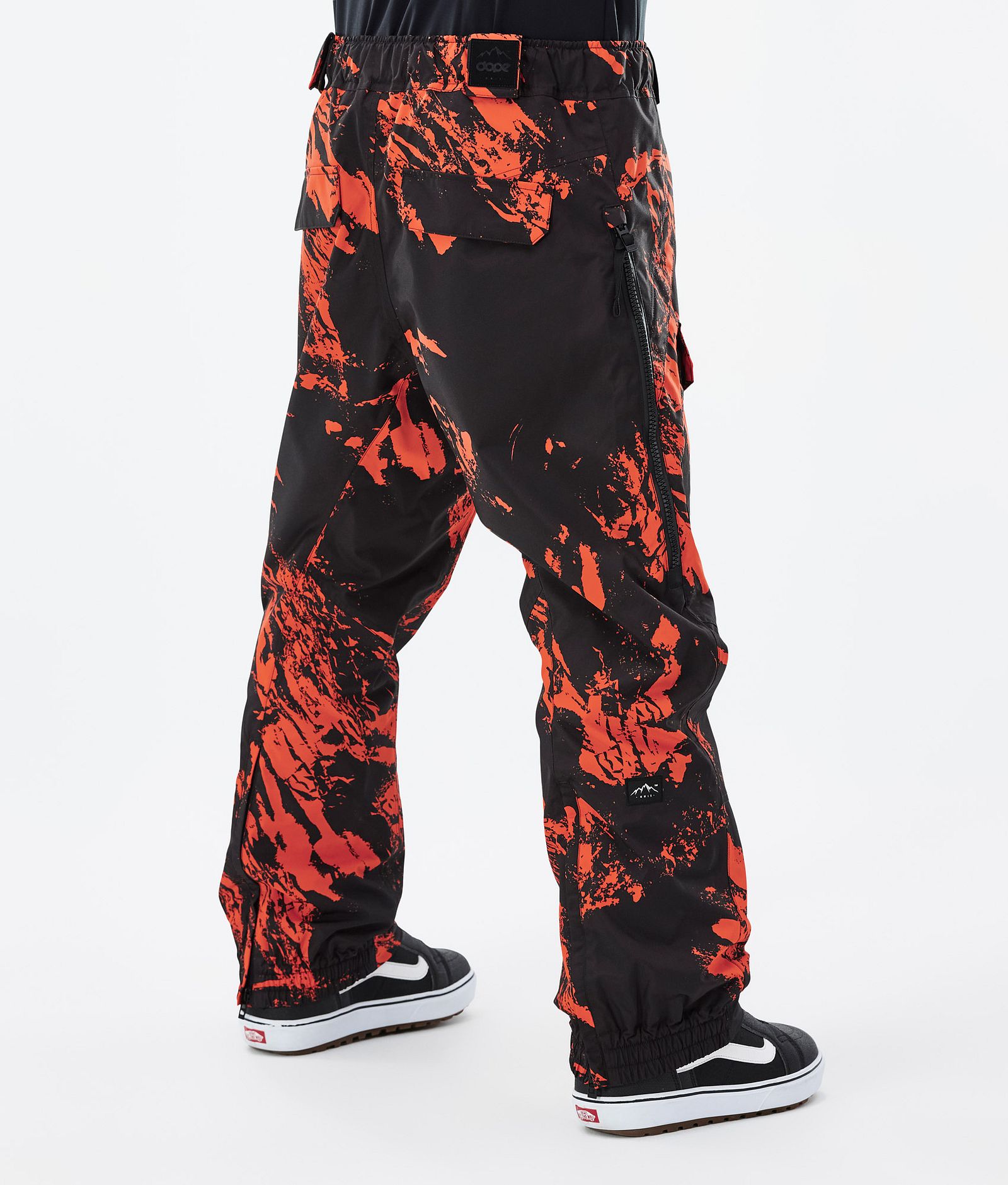 Dope Antek 2022 Kalhoty na Snowboard Pánské Paint Orange