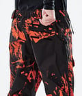 Dope Antek 2022 Pantalon de Ski Homme Paint Orange, Image 6 sur 6