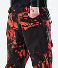Dope Antek 2022 Pantaloni Snowboard Uomo Paint Orange, Immagine 6 di 6