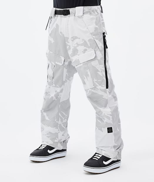 Dope Antek 2022 Spodnie Snowboardowe Mężczyźni Grey Camo