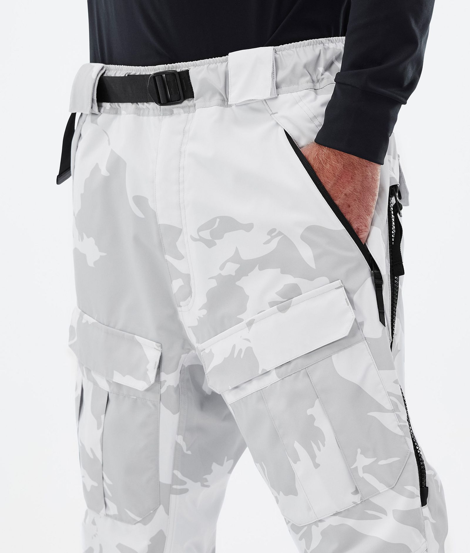 Dope Antek 2022 Spodnie Narciarskie Mężczyźni Grey Camo, Zdjęcie 4 z 6
