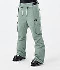 Dope Iconic W Skibroek Dames Faded Green