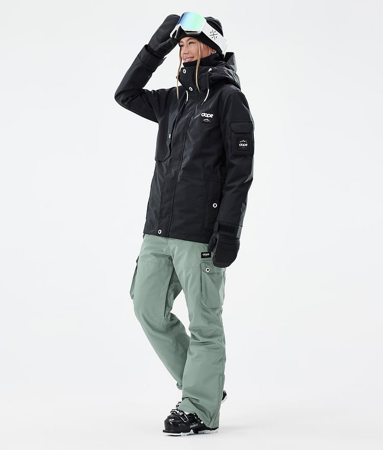 Dope Iconic W Skibukser Dame Faded Green, Billede 2 af 7