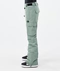 Dope Iconic W Pantaloni Snowboard Donna Faded Green Renewed, Immagine 3 di 7