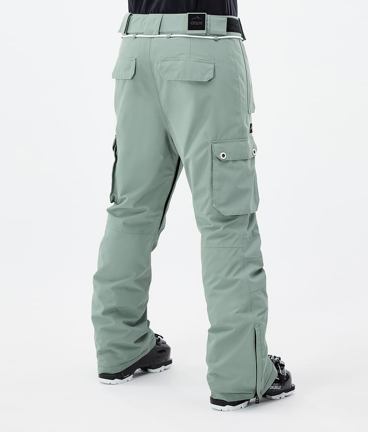 Dope Iconic W Pantalon de Ski Femme Faded Green, Image 4 sur 7