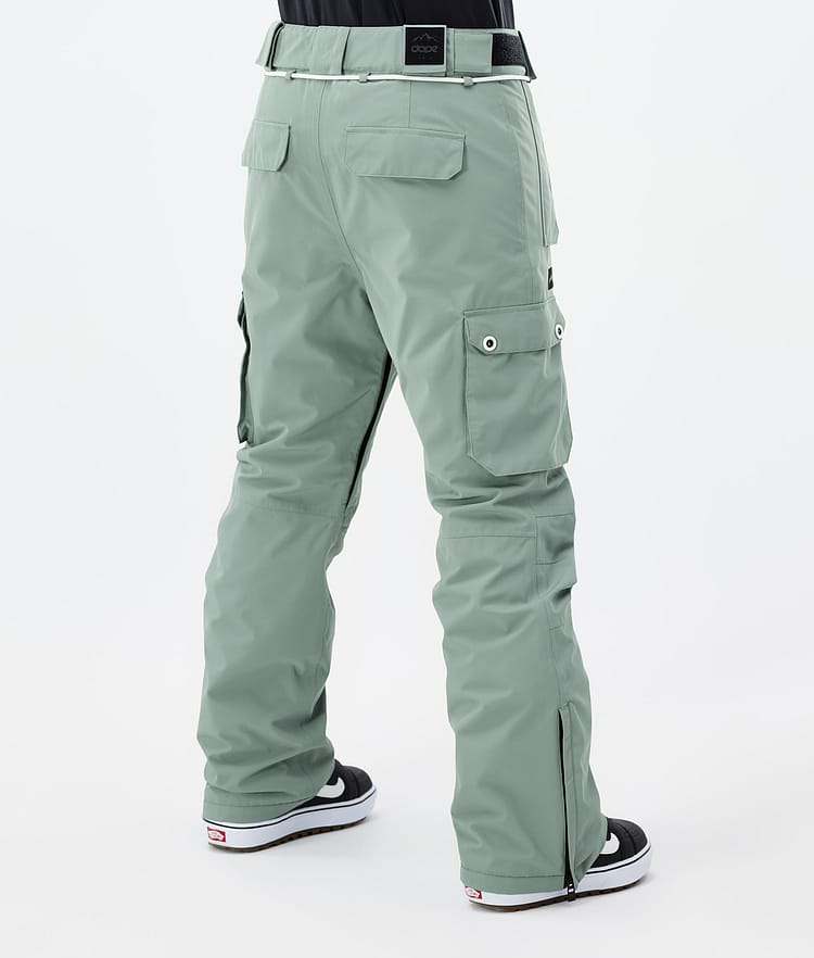 Dope Iconic W Pantalon de Snowboard Femme Faded Green, Image 4 sur 7