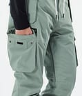 Dope Iconic W Pantaloni Snowboard Donna Faded Green Renewed, Immagine 6 di 7