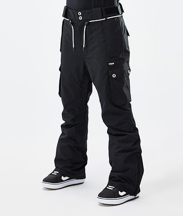Dope Iconic W Kalhoty na Snowboard Dámské Black