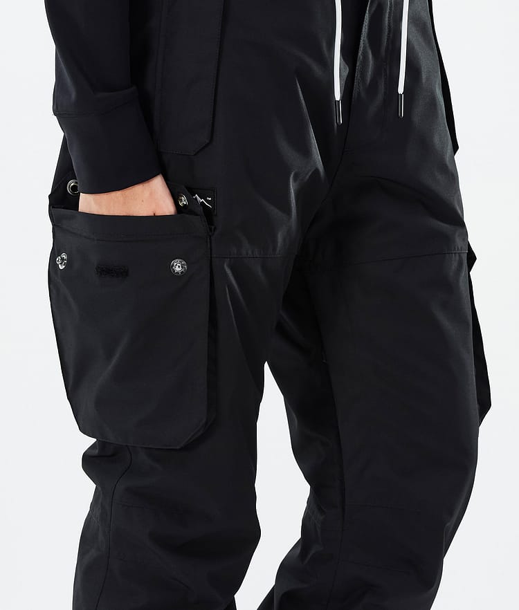 Dope Iconic W Pantaloni Snowboard Donna Black Renewed, Immagine 6 di 7