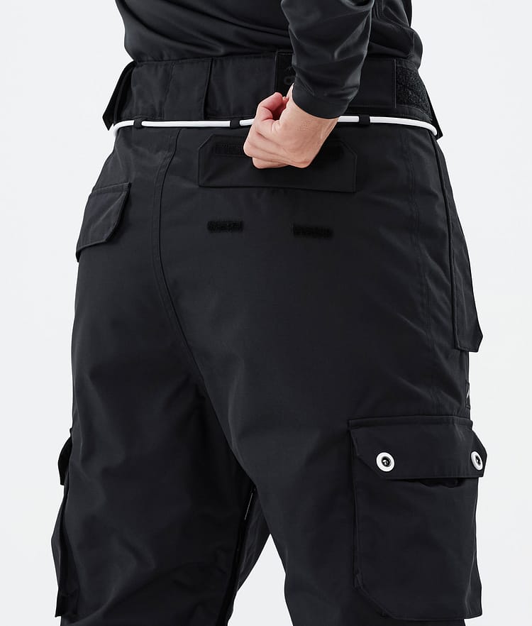 Dope Iconic W Pantaloni Snowboard Donna Black, Immagine 7 di 7