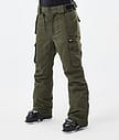 Dope Iconic W Ski Pants Women Olive Green