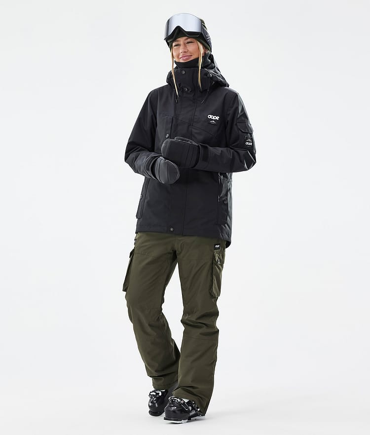 Dope Iconic W Skibroek Dames Olive Green, Afbeelding 2 van 7
