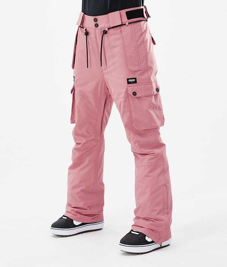 Dope Iconic W Pantaloni Snowboard Donna Pink, Immagine 1 di 6