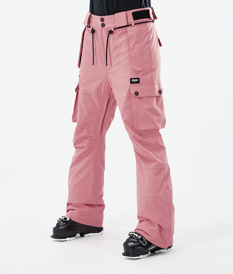 Dope Iconic W Pantalones Esquí Mujer Pink - Rosa