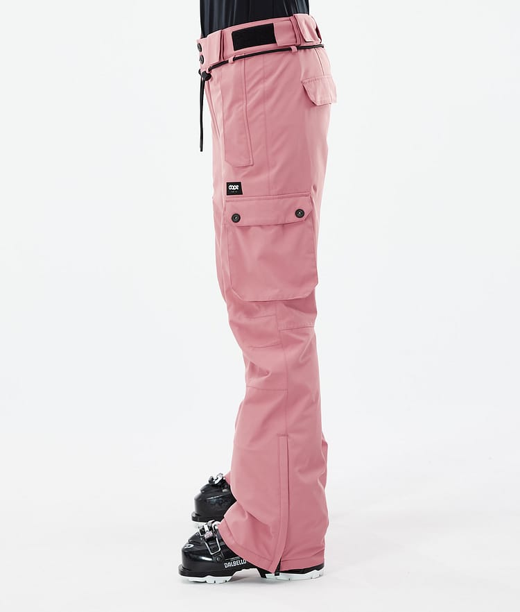 Dope Iconic W Pantalones Esquí Mujer Pink - Rosa