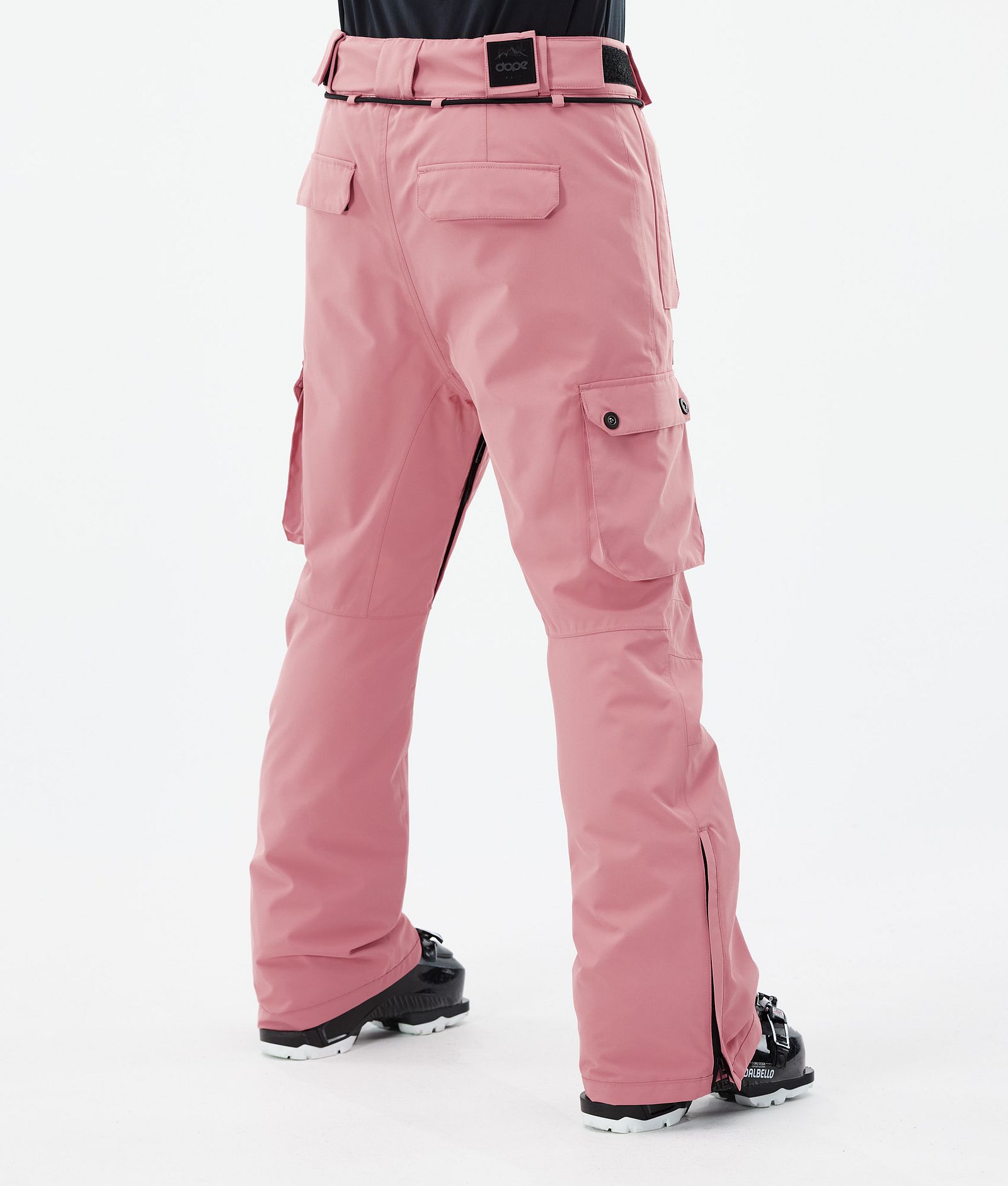 Dope Iconic W Pantalon de Ski Femme Pink