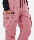 Dope Iconic W Pantalon de Ski Femme Pink, Image 4 sur 6