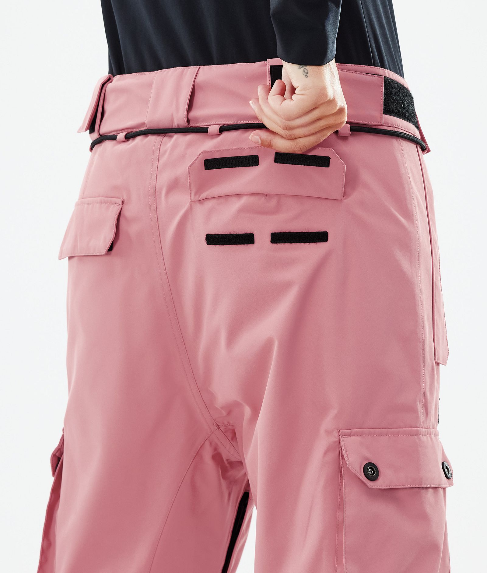 Dope Iconic W Pantalon de Snowboard Femme Pink, Image 6 sur 6