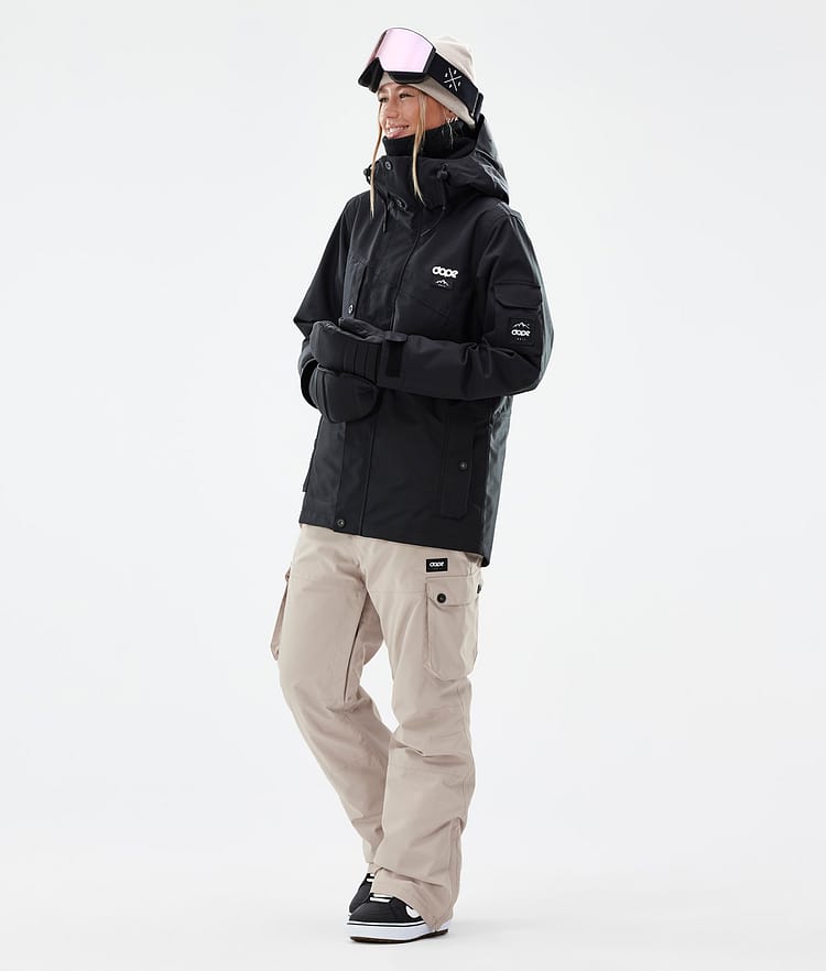 Dope Iconic W Pantaloni Snowboard Donna Sand, Immagine 2 di 7