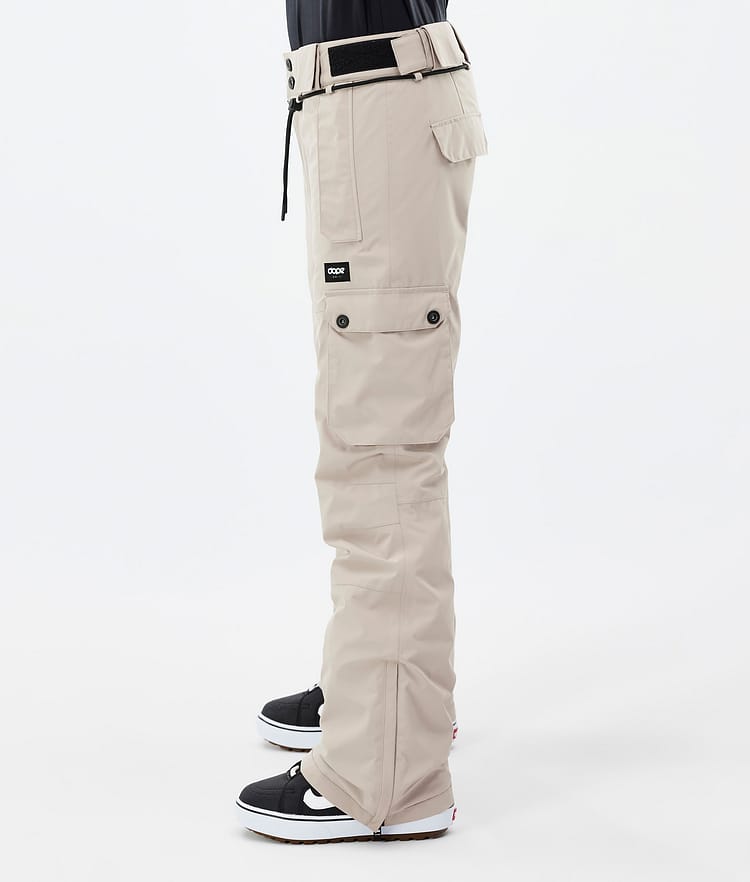 Dope Iconic W Pantalon de Snowboard Femme Sand, Image 3 sur 7