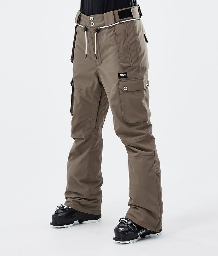 Dope Iconic W Skibroek Dames Walnut, Afbeelding 1 van 6