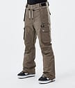 Dope Iconic W Pantaloni Snowboard Donna Walnut