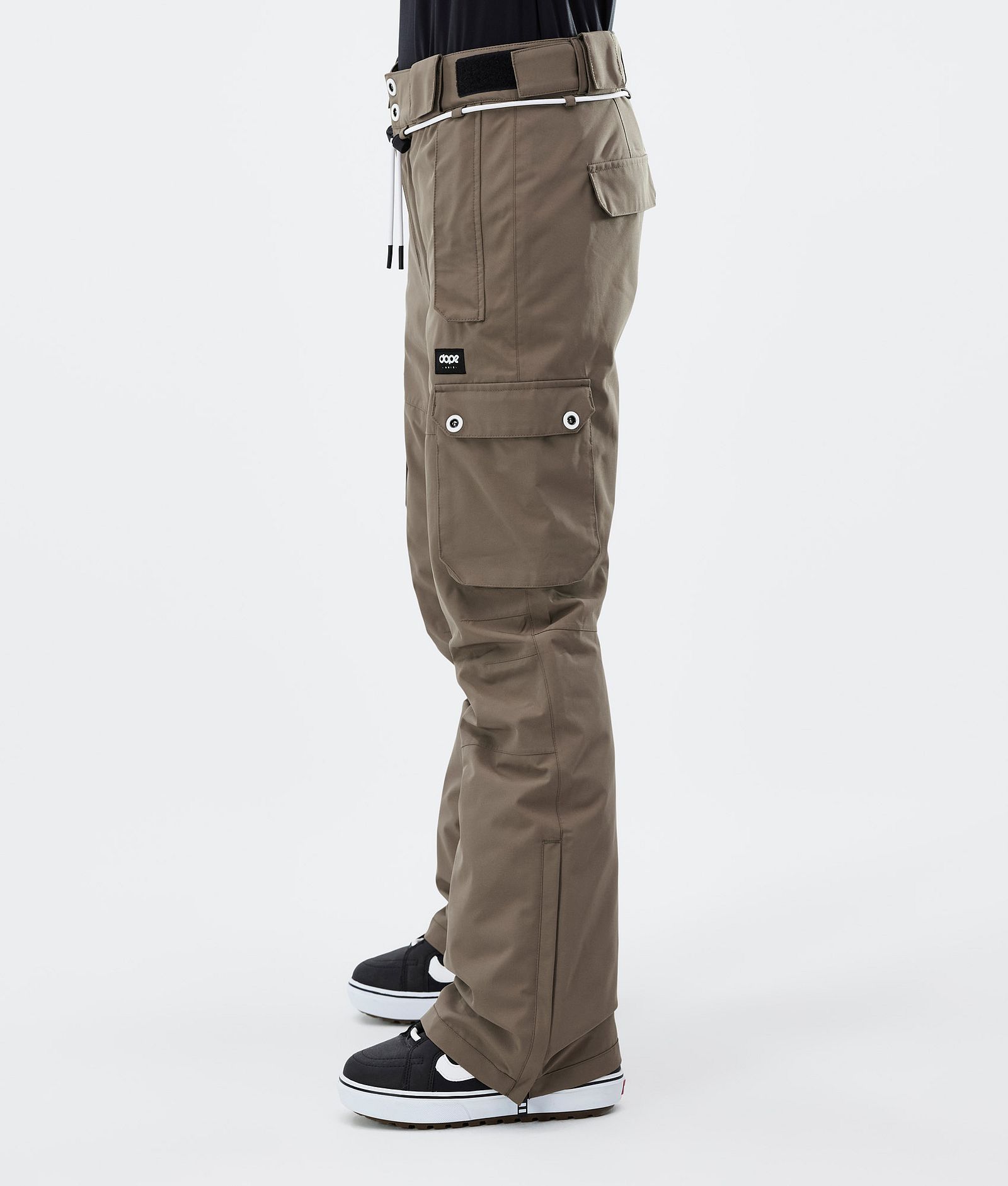 Dope Iconic W Pantalon de Snowboard Femme Walnut, Image 2 sur 6