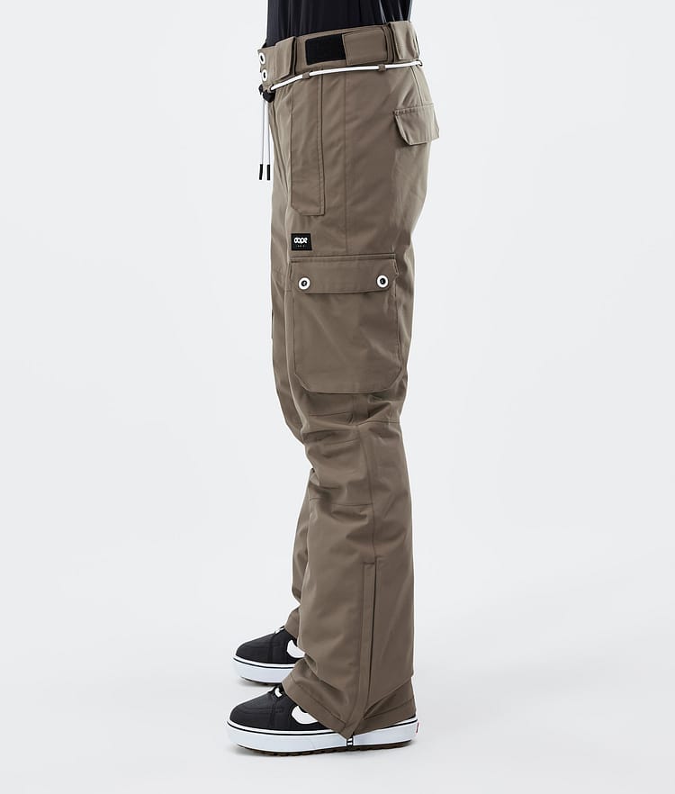 Dope Iconic W Pantaloni Snowboard Donna Walnut