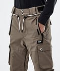 Dope Iconic W Pantalon de Snowboard Femme Walnut, Image 4 sur 6