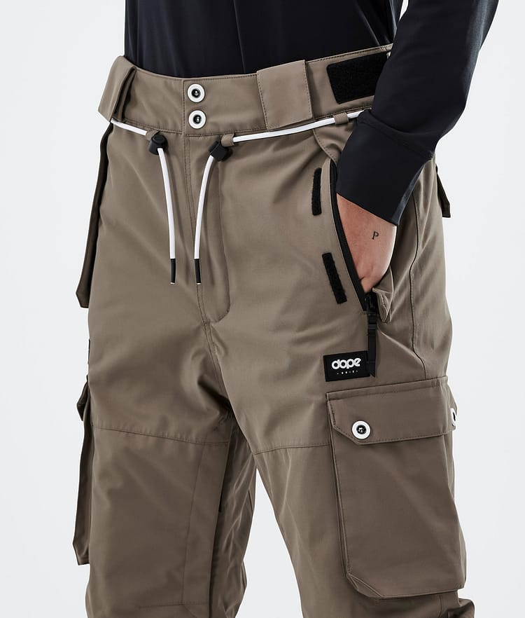 Dope Iconic W Pantalon de Snowboard Femme Walnut Renewed, Image 4 sur 6