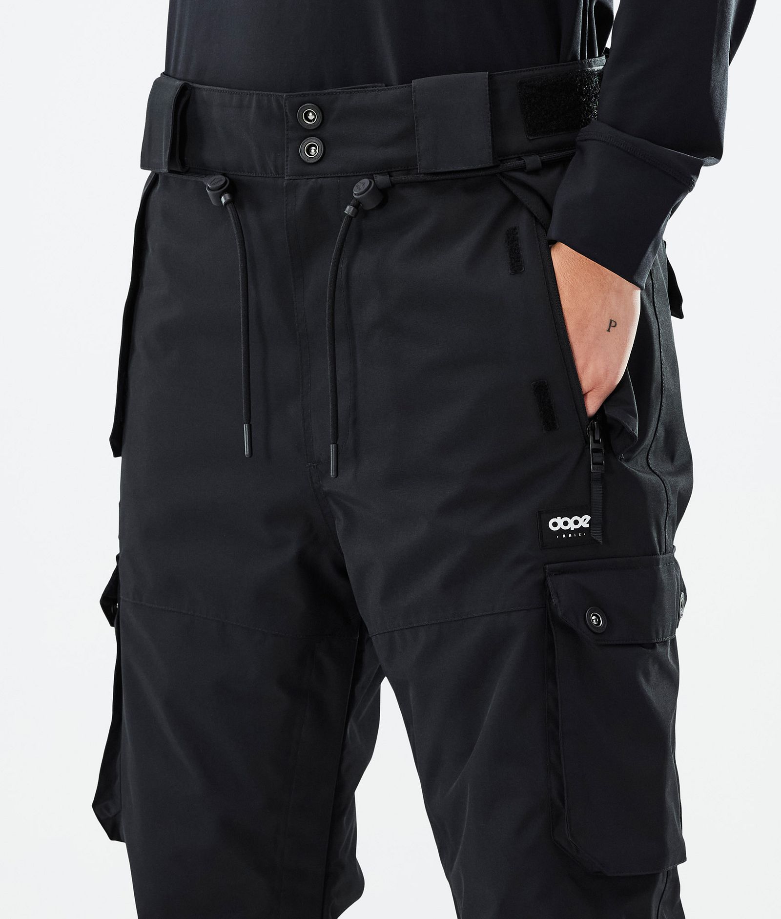 Dope Iconic W Pantalon de Snowboard Femme Blackout, Image 5 sur 7