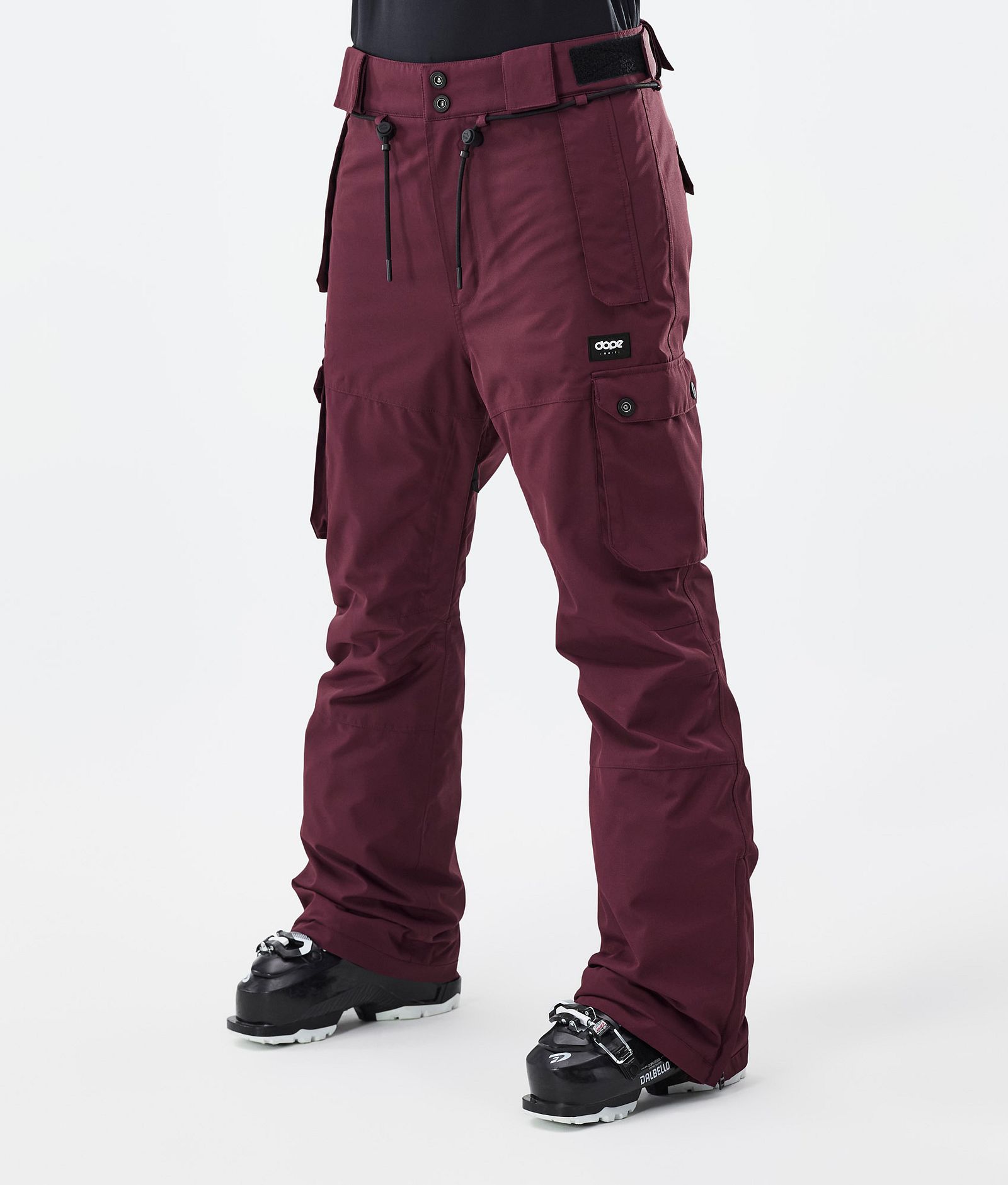 Dope Iconic W Pantalon de Ski Femme Don Burgundy, Image 1 sur 7