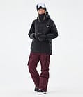 Dope Iconic W Pantaloni Snowboard Donna Don Burgundy, Immagine 2 di 7