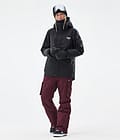 Dope Iconic W Pantalon de Snowboard Femme Don Burgundy Renewed, Image 2 sur 7