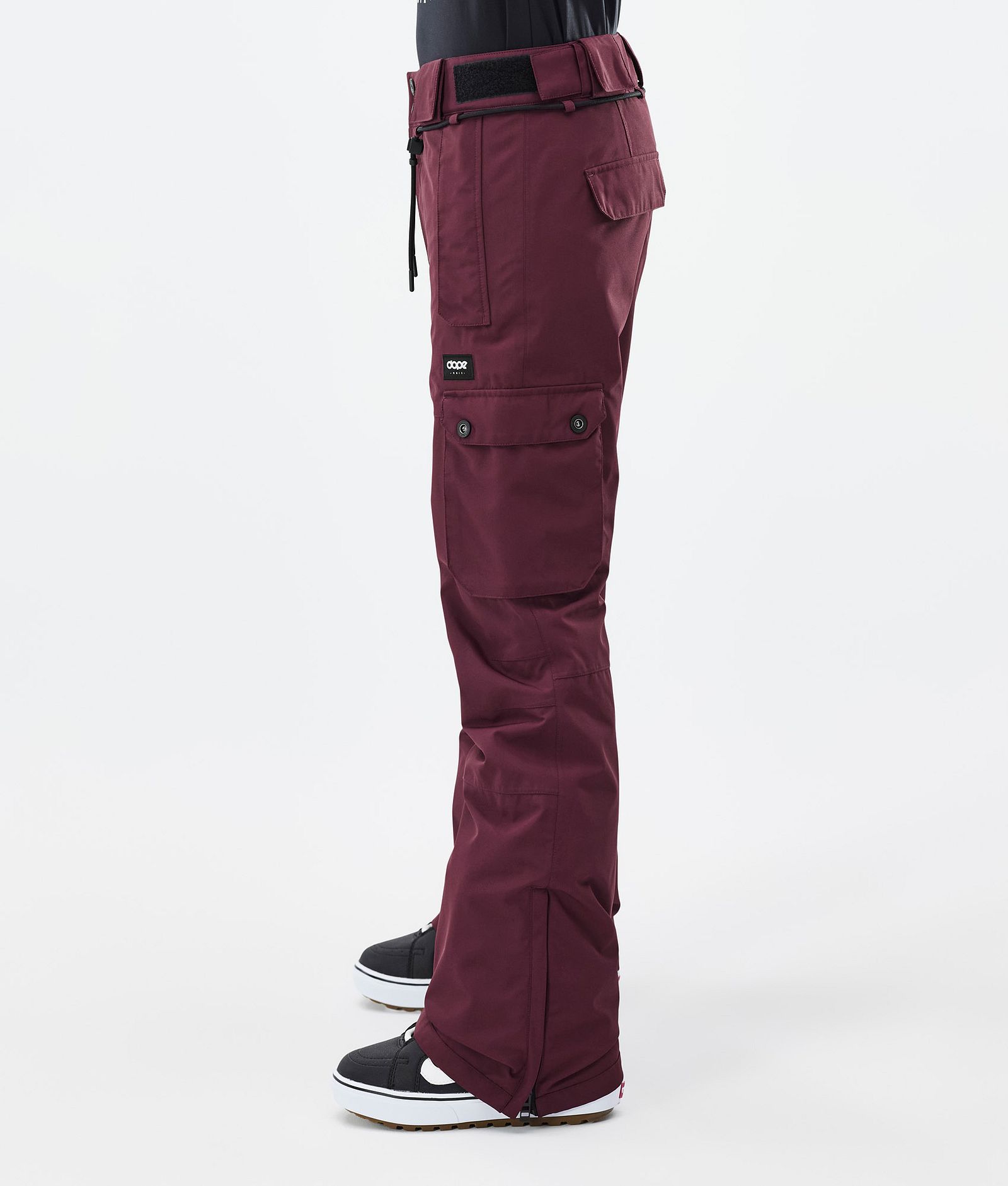 Dope Iconic W Snowboard Broek Dames Don Burgundy Renewed, Afbeelding 3 van 7