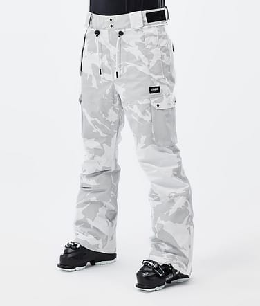 Dope Iconic W Lyžařské Kalhoty Dámské Grey Camo