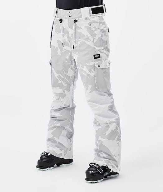 Dope Iconic W Pantalones Esquí Mujer Grey Camo