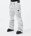 Dope Iconic W Pantalon de Ski Femme Grey Camo