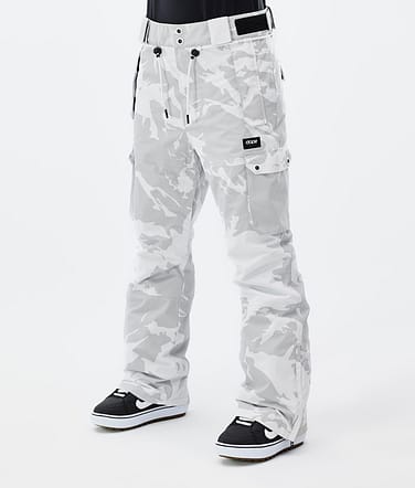 Dope Iconic W Kalhoty na Snowboard Dámské Grey Camo