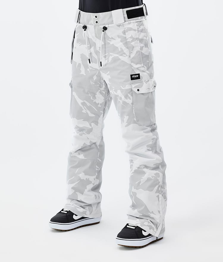 Dope Iconic W Snowboard Bukser Dame Grey Camo, Billede 1 af 7